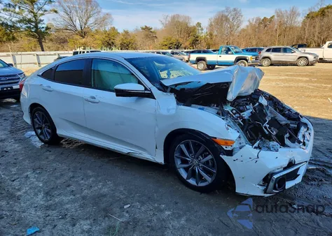 2020 Honda Civic Ex from USA, damaged, VIN 19XFC1F3XLE200324